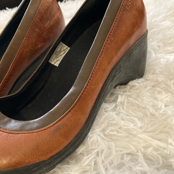 Merrell Select Grip Slip on Wedges Brown Size 7.5 - Picture 4 of 11